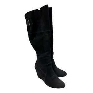 Nine West Black Knee-High Boots. Size 7.5 Used in great condition.